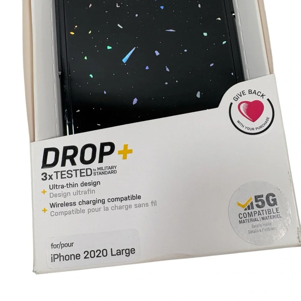 Otter Box iPhone 2020 Large 5G Compatible 3x Drop Tested Phone Case Halo graphic